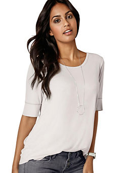 A-Line Seam Sleeved Top