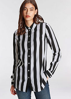 AJC Striped Long Sleeve Shirt