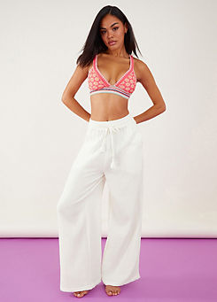 Accessorize Crinkle Beach Trousers
