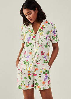 Accessorize Dobby Floral Pyjama Set
