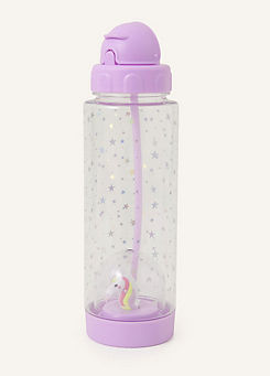 Accessorize Unicorn Snow Globe Water Bottle