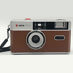 Agfa Re-Usable Compact Camera - Brown