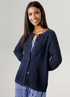 Aniston Button Through Knitted Cardigan