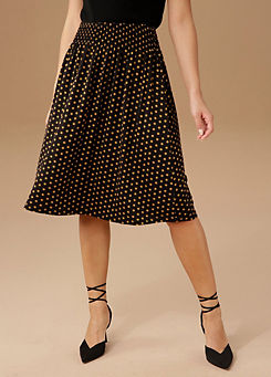 Aniston Jersey Skirt