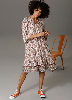 Aniston Paisley Print Dress
