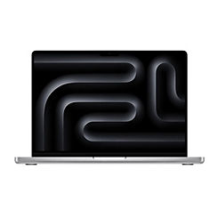 Apple 14-inch MacBook Pro: Apple M3 Chip with 8-Core CPU & 10-Core GPU, 512GB SSD - Silver