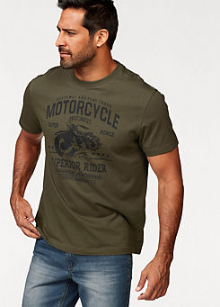Arizona Printed Motorcycle T-Shirt