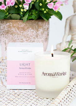 AromaWorks Basil & Lime Candle