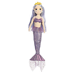 Aurora Sea Sparkles Lavender Moon 18 inch Soft Toy