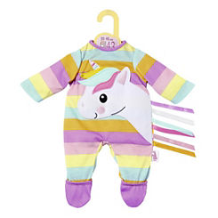Baby Born ’ Dolly Moda’ Unicorn Romper Suit