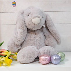 Bambino Grey Rabbit Soft Plush Toy