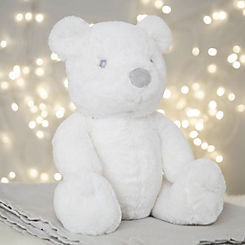 Bambino White Large Bear Plush Soft Toy