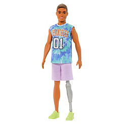 Barbie Fashionistas Ken Doll with Jersey & Prosthetic Leg