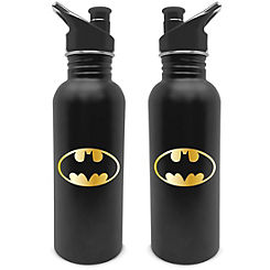 Batman Logo Metal Canteen Bottle