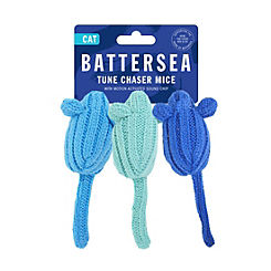 Battersea Set of 3 Tune Chaser Mice Cat Toys