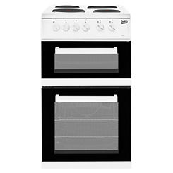 Beko Twin Cavity Electric Oven KD532AW - White - A Rated