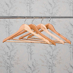 Beldray Set of 12 Wooden Hangers