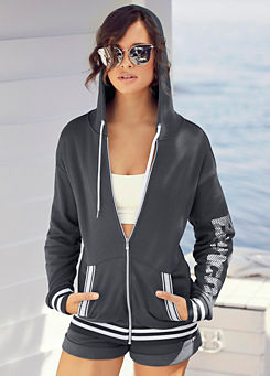 bench women's cotton mix full zip jacket