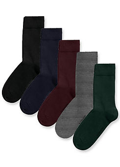 Bjorn Borg Mens Pack of 5 Essential Ankle Socks