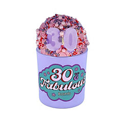 Bomb Cosmetics 30 & Fabulous Candle & Bath Bomb Gift