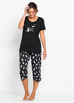 Bonprix Owl Print Pyjamas