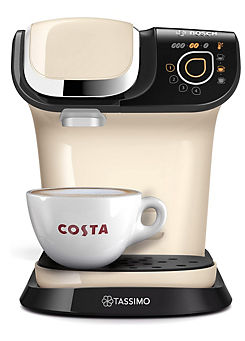 Bosch Tassimo My Way 2 TAS6507GB Coffee Machine with Brita Filter - Cream