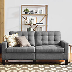 Bowie Linen Small Space Sofa