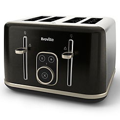Breville Aura 4 Slice Toaster - Shimmer Black