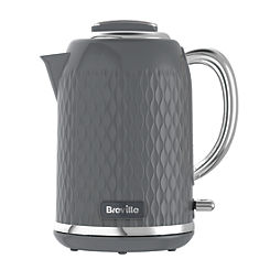 Breville Curve Collection Kettle - Grey & Chrome