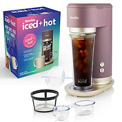 Breville Iced+Hot Coffee Maker with Coffee Cup with Straw