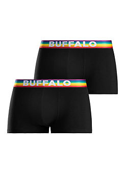 Buffalo Pack of 2 ’Pride’ Hipster Boxer Shorts