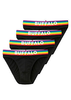 Buffalo Pack of 4 ’Pride’ Briefs