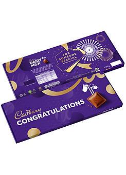 Cadbury Dairy Milk Congratulations 850g Bar