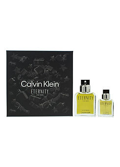 Calvin Klein Eternity For Men 2 Piece Set - Eau De Parfum 100ml & 30ml