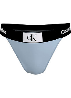 Calvin Klein Logo Print Bikini Briefs