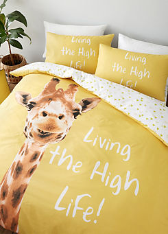 Catherine Lansfield Kids Giraffe Duvet Cover Set