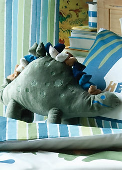 Catherine Lansfield Kids Prehistoric Dinosaurs Shaped Cushion