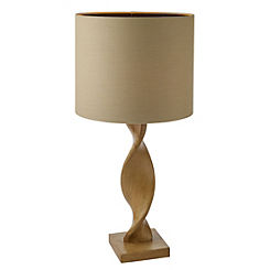 Chic Living Rode Natural Oak Effect Table Lamp
