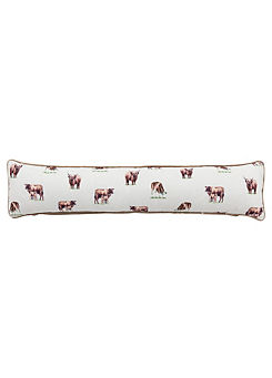 Chic Living Watercolour Kilburn Cow Draught Excluder