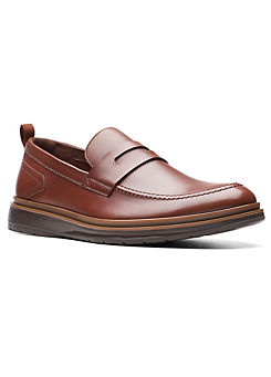 Clarks Chantry Easy British Tan Leather Shoes