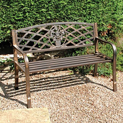 Coalbrookedale Steel Garden Bench