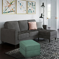 CosmoLiving by Cosmopolitan Strummer Reversible Sectional Sofa