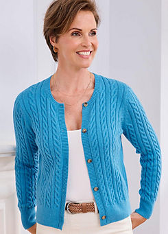 Cotton Traders Cutest Cable Cardigan