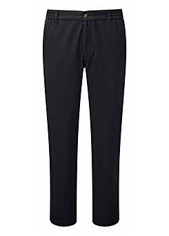 Cotton Traders Flat Front Comfort Trousers