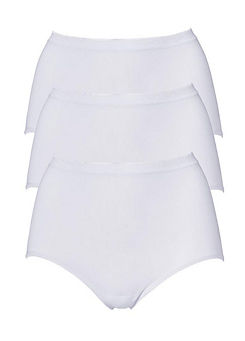 Cotton Traders Pack of 3 Supreme Maxi Knickers