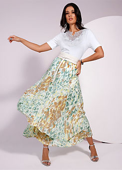 Creation L Printed Skirt