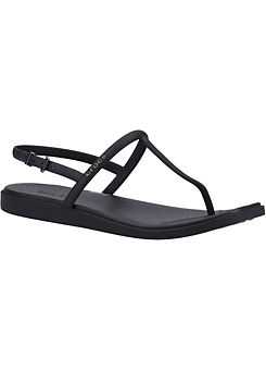 Crocs Black Miami Thong Flip-Flops