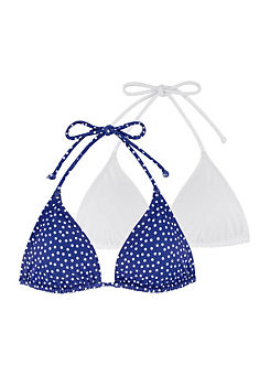 DORINA Frejus Pack of 2 Light Padded Triangle Bikini Tops