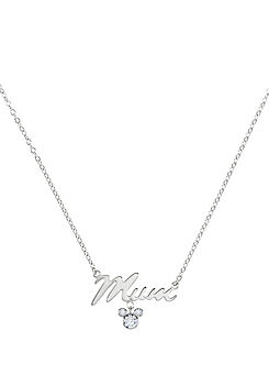 Disney Sterling Silver Disney ’Mum’ Necklace