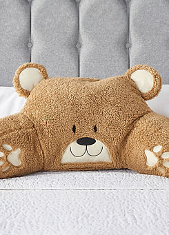 Downland Kids Teddy Bear Fleece Cuddle Cushion